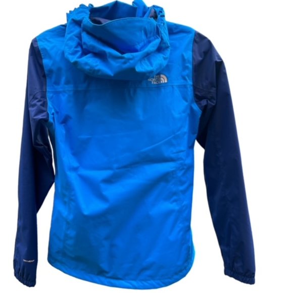 Women's The North Face Dryvent Resolve 2 Rain Jacket Dryvent Blue + Navy SMALL - Picture 3 of 12